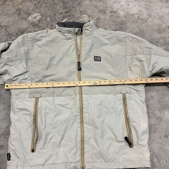 Abercrombie & Fitch A/92 Men's Full Zip Waterproof Jacket Size XL utility - Picture 3 of 9